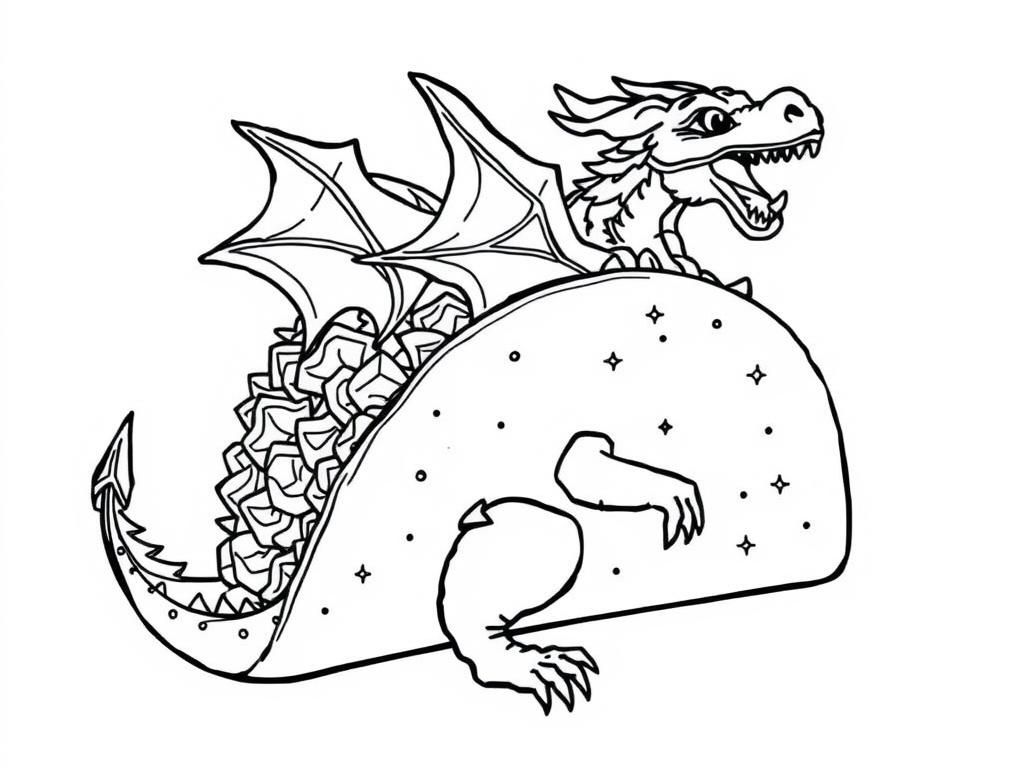 I want a taco, full of dragons.