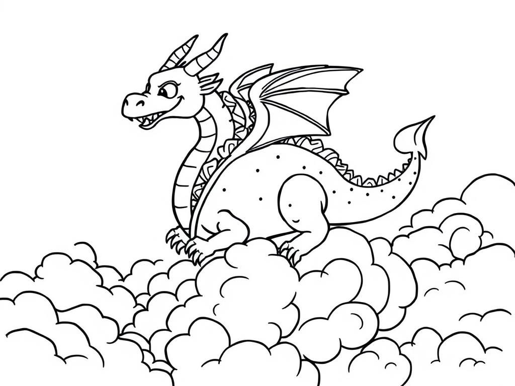 I would like a dragon riding a taco through the clouds!