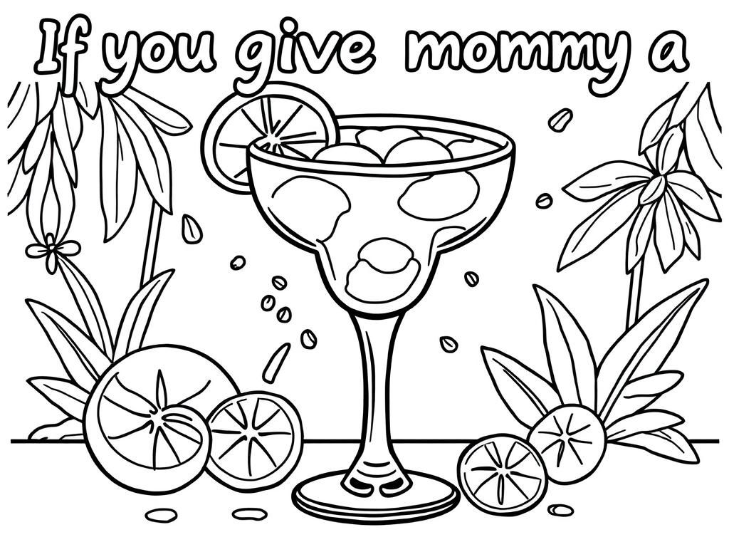 If you give mommy a margarita