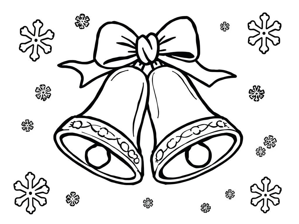 Christmas Bells Coloring Page