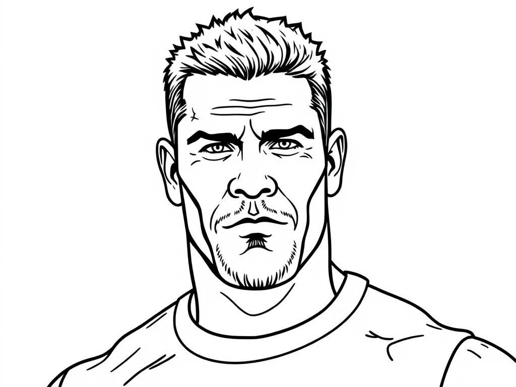 Faces Coloring Pages