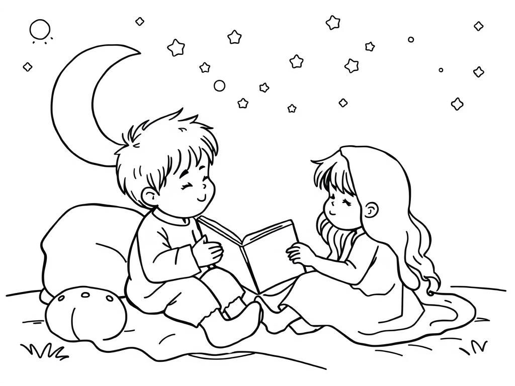 Kids who do not want to go to sleep but would rather listen to stories made up on the spot.