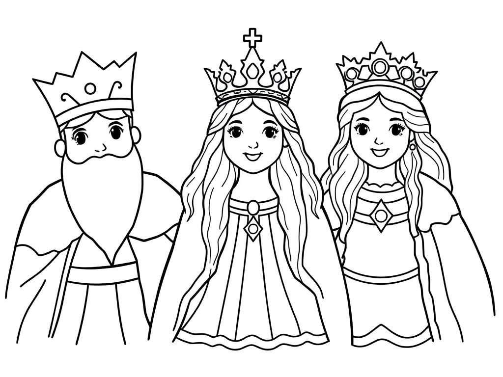 kings and queens and prinsesses