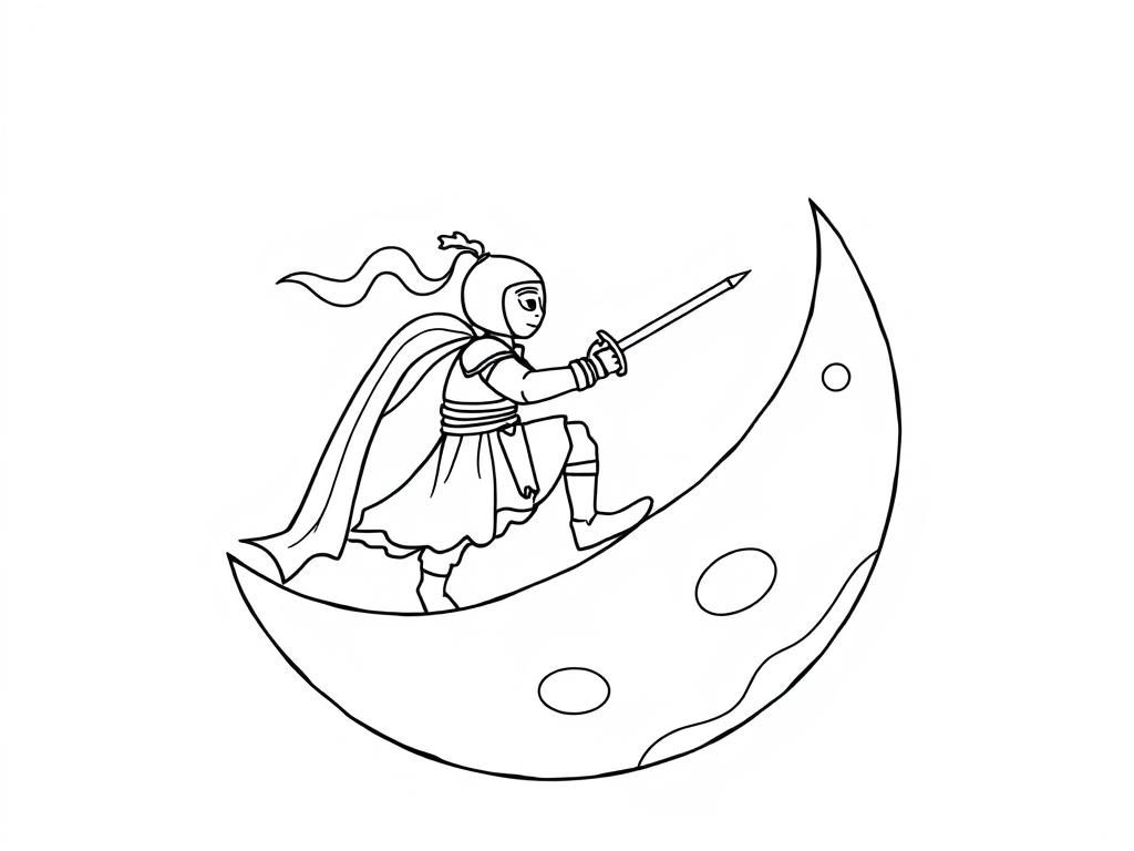 Preview of Knights playing on the moon