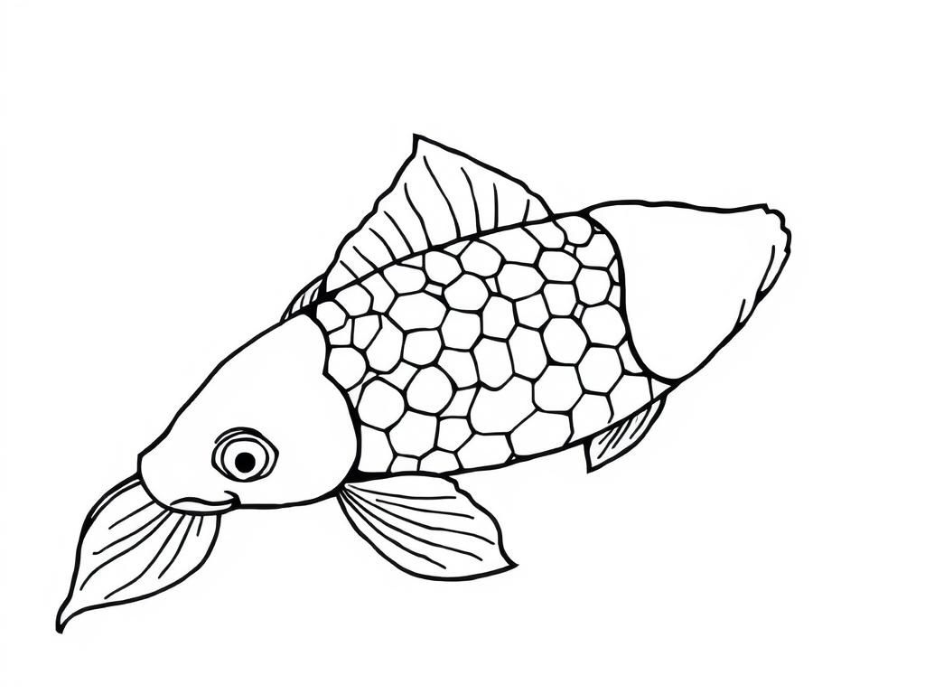 Fish Coloring Page
