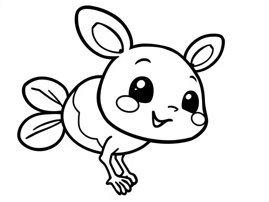 labubu - Free Printable Coloring Page