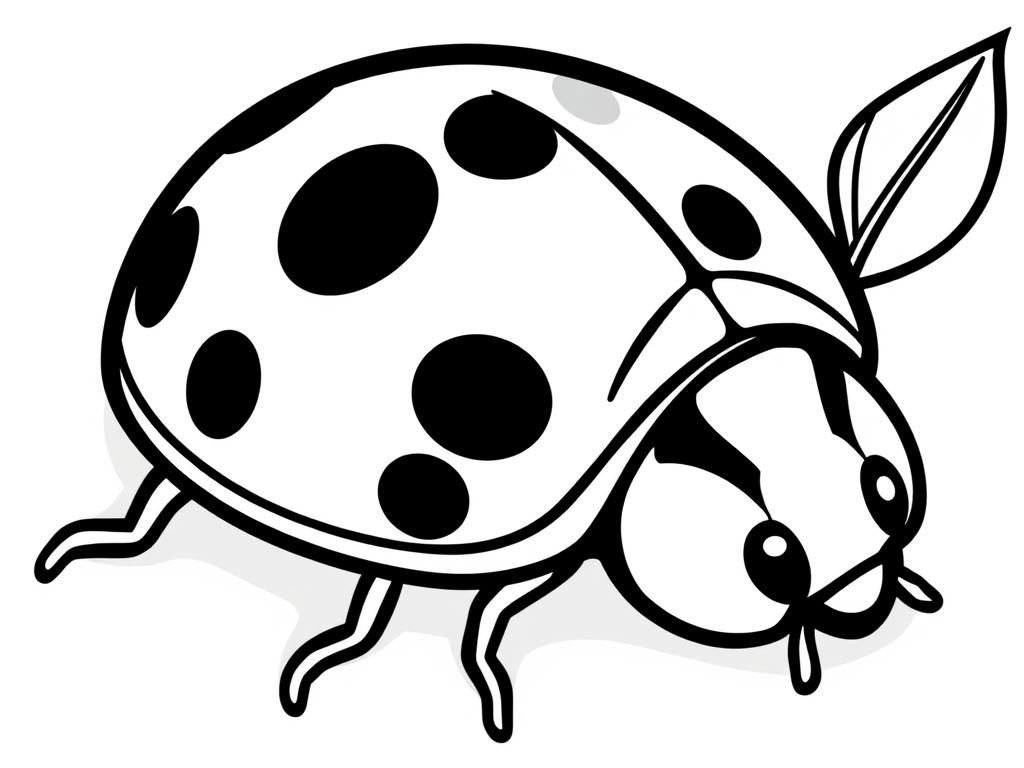 Preview of Ladybug coloring page