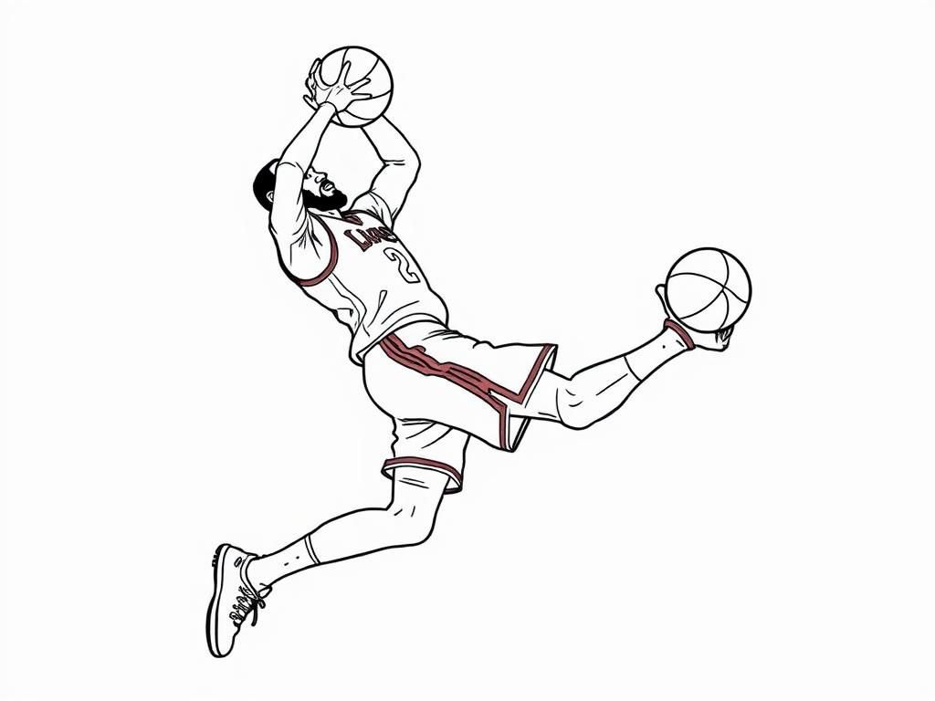 Preview of LeBron James Dunking on Playboi Carti