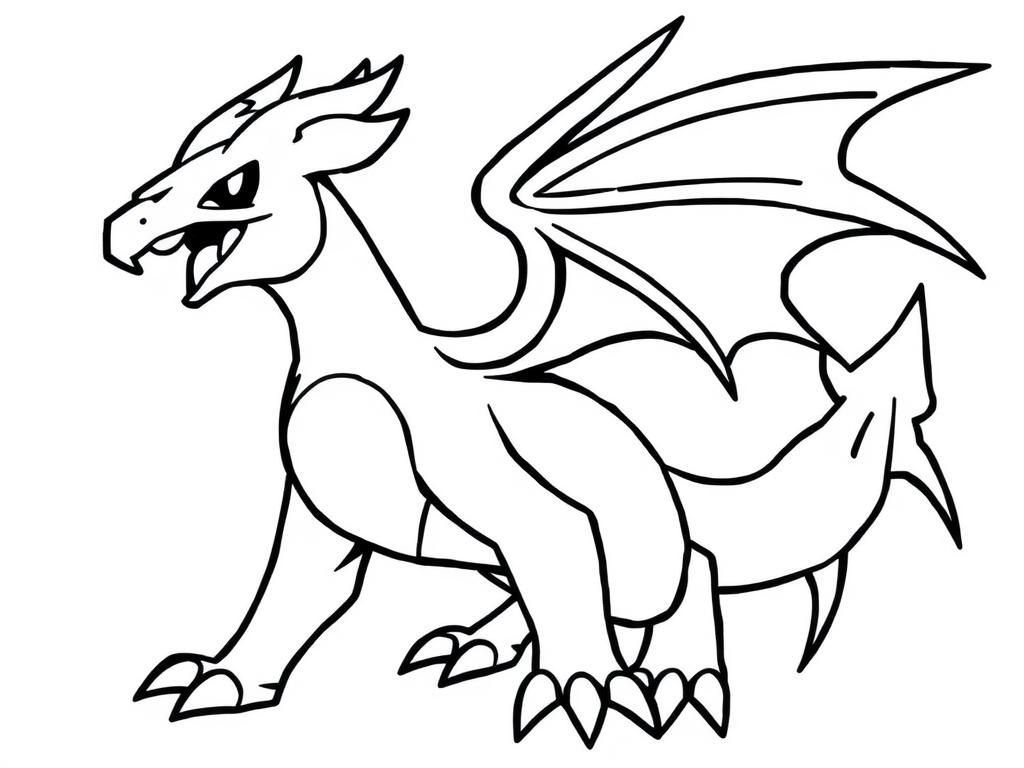 Dragon Coloring Page