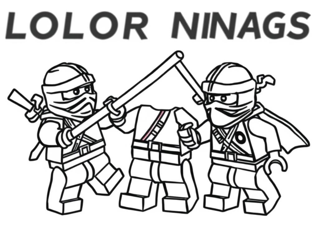 Preview of lego against lego ninjas