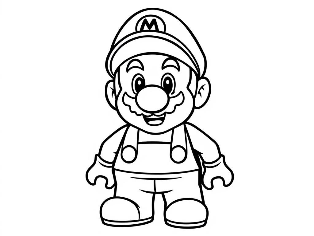 Preview of lego mario