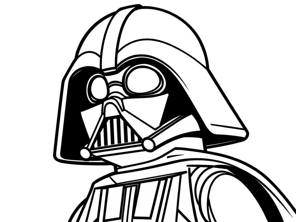 Darth Vader Coloring Page