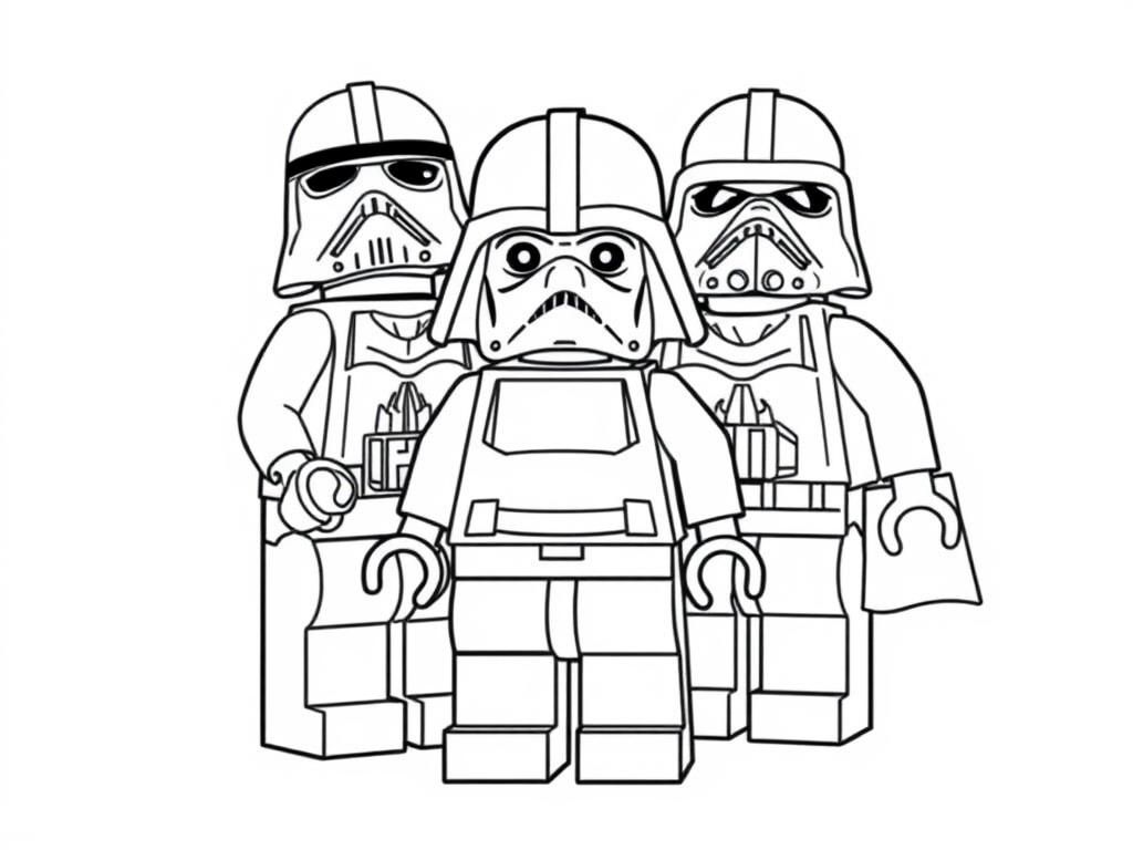 Preview of lego star wars minifigures​