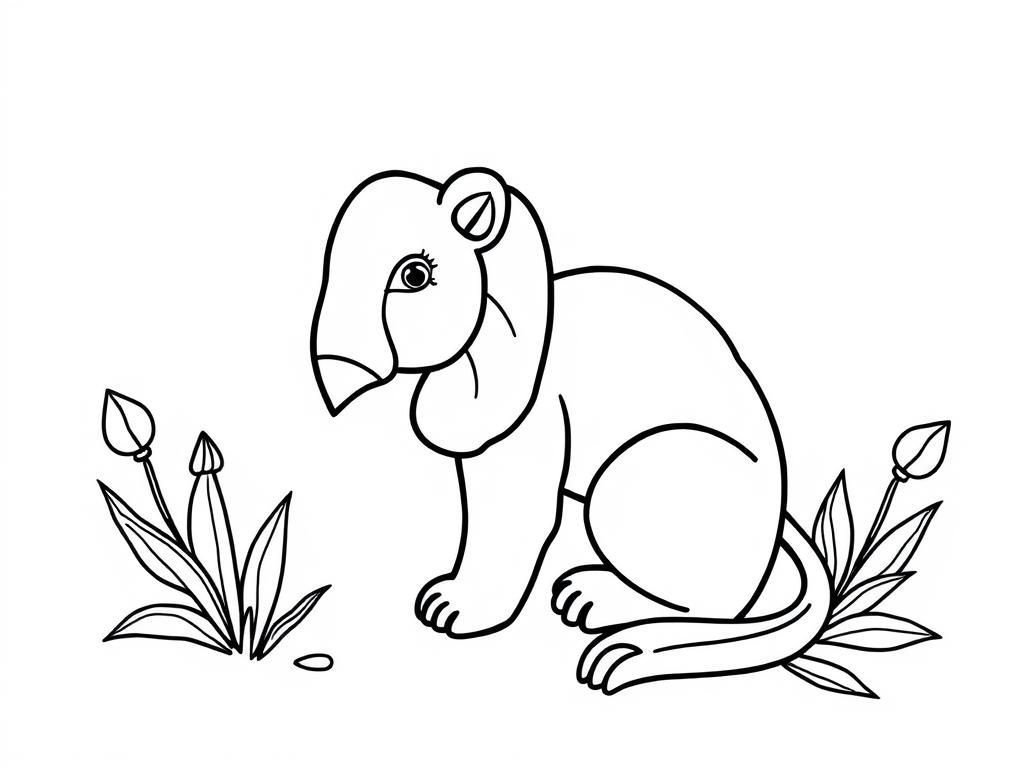 Life - Free Printable Coloring Page
