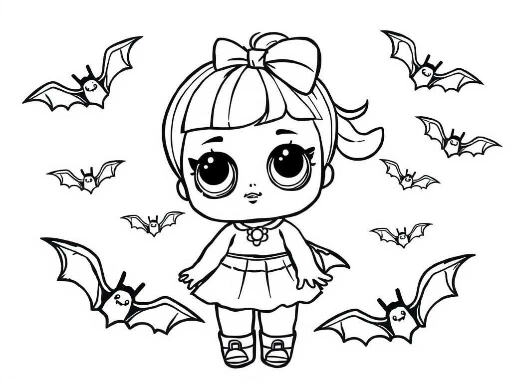 Preview of lol doll with bats