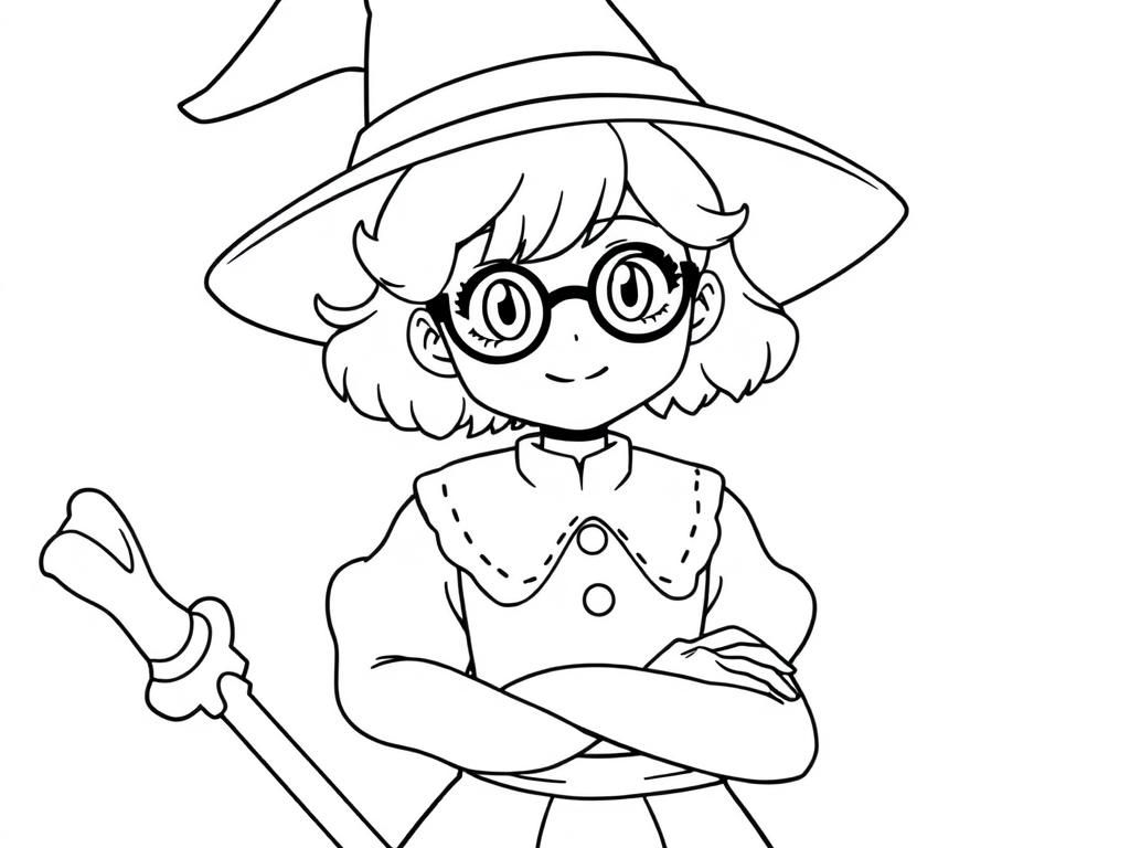 Lotte from Little Witch Academia