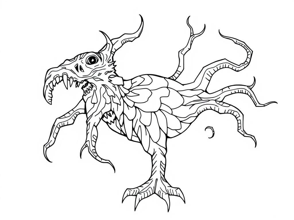 Dragon Coloring Page