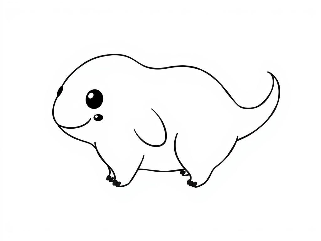 Dinosaur Coloring Page