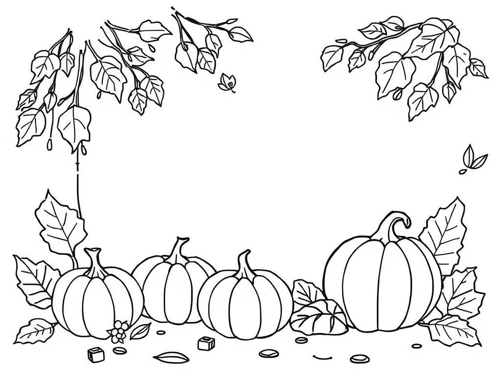 Pumpkin Coloring Page