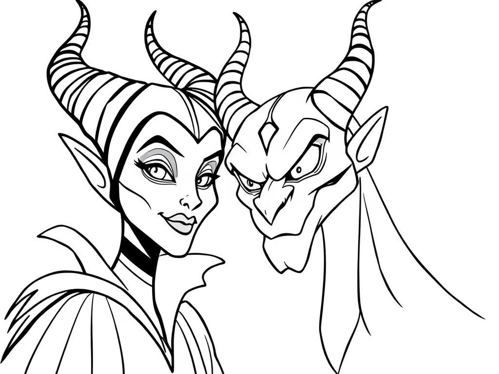 Maleficent and Scar