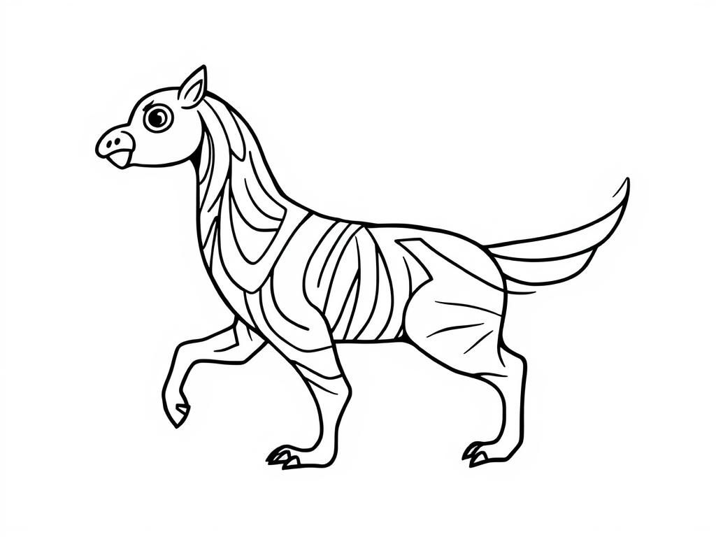 Horse Coloring Page