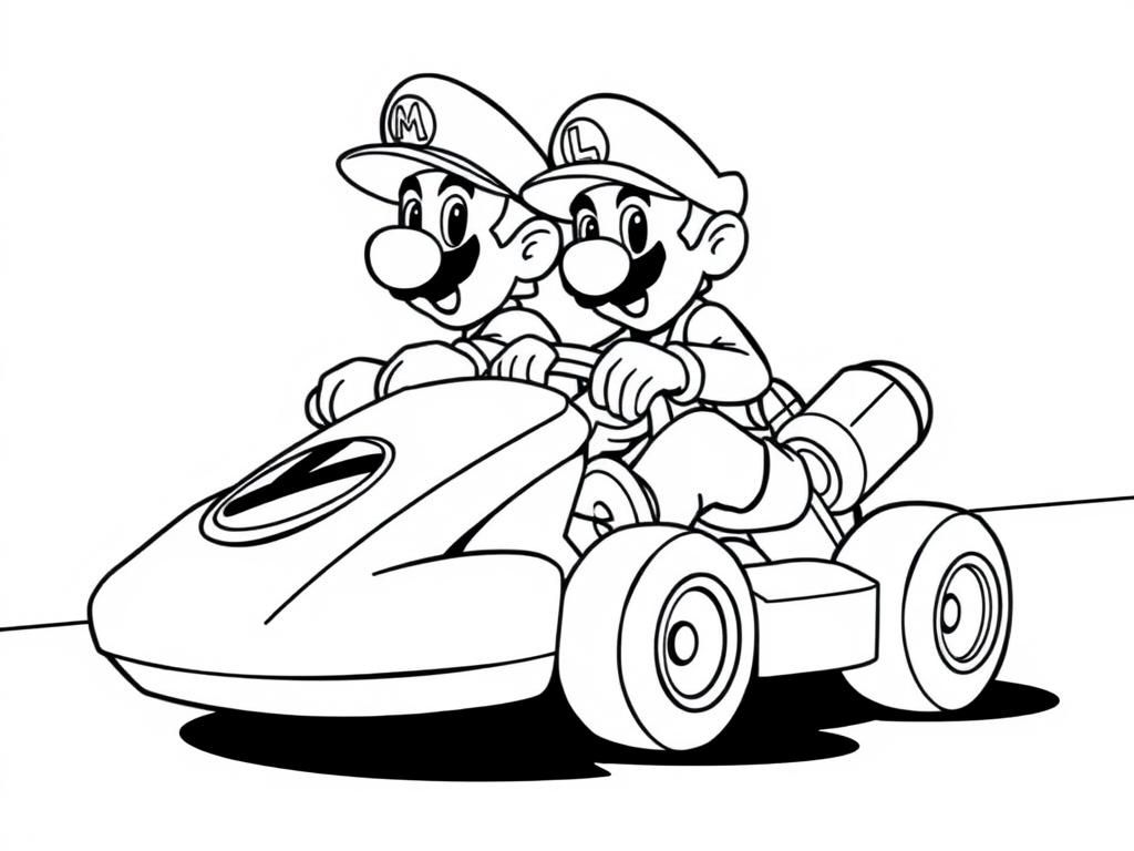 Mario and Luigi Kart