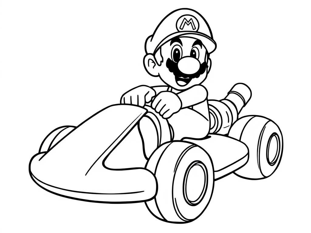 mario kart with luigi
