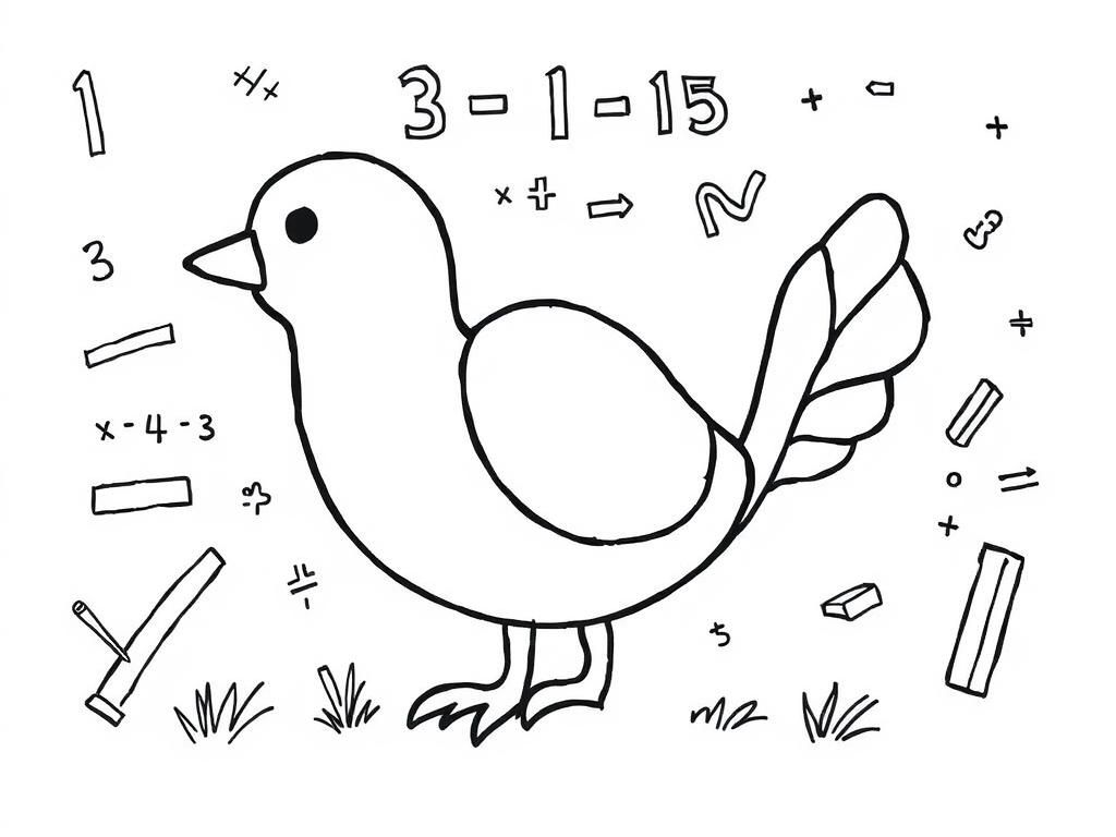 Bird Coloring Page