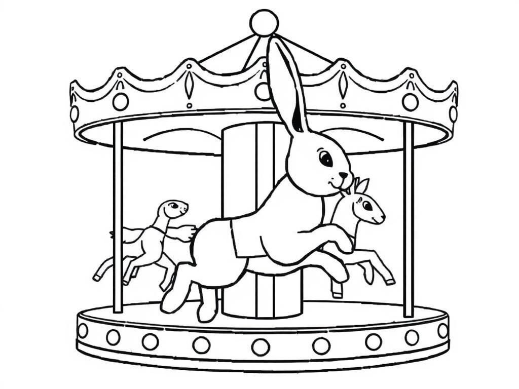 Preview of MERRY GO ROUND RABBIT