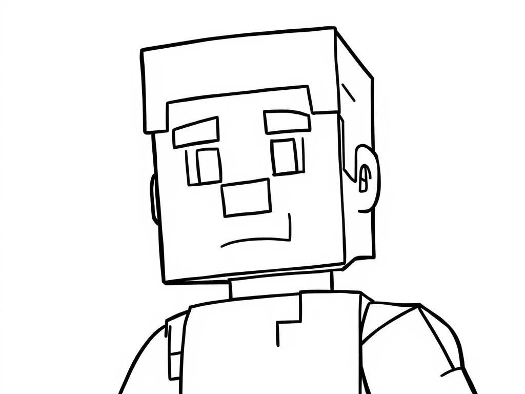 Preview of minecraft steve