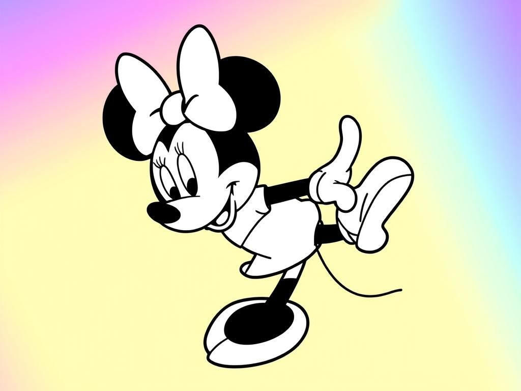 Minnie Mouse Coloring Page: A Magical Adventure