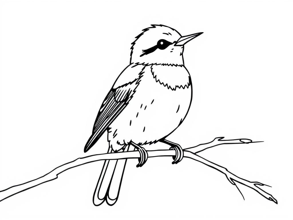 Mockingbird on a branch