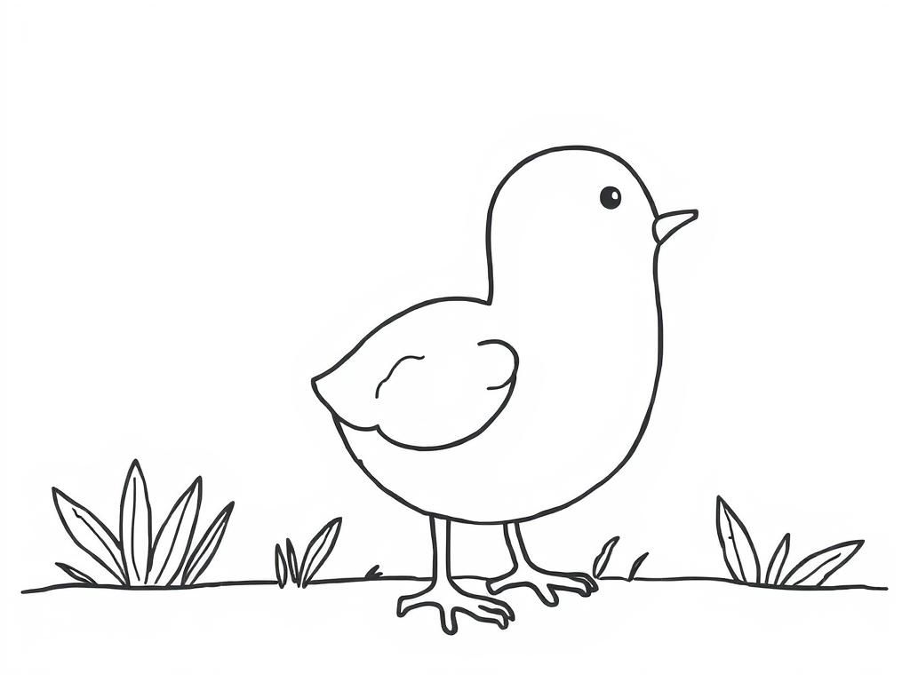 Bird Coloring Page