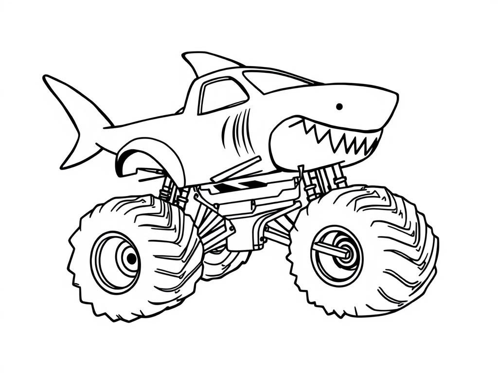 Preview of monster truck shark low