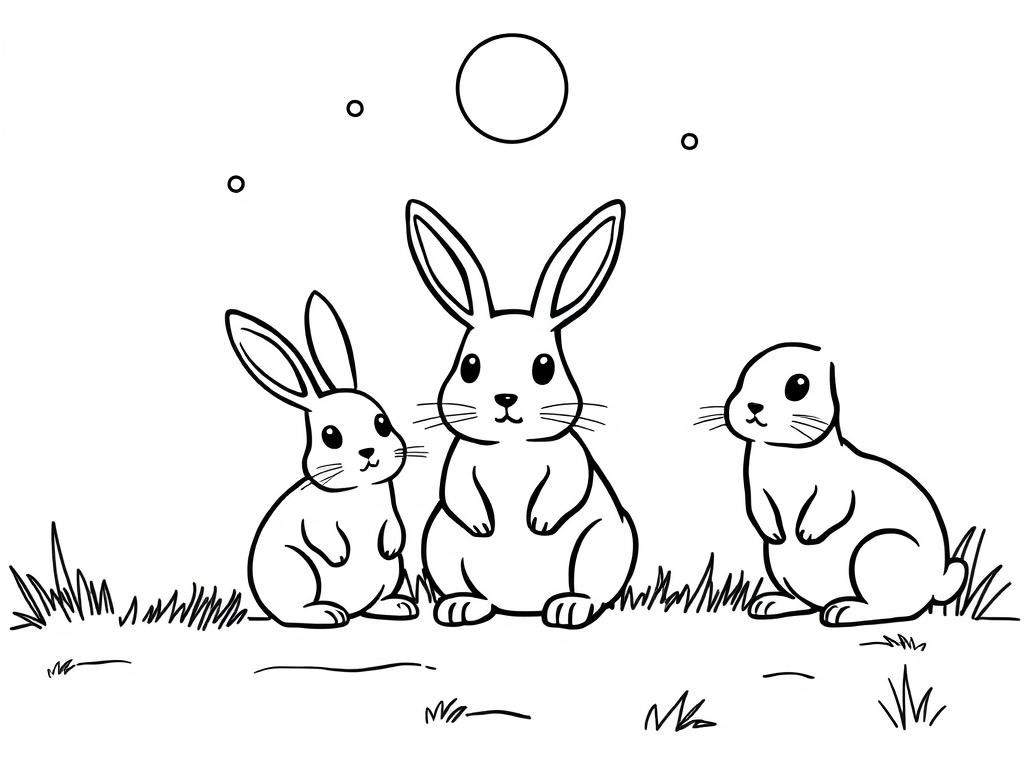 Preview of moon rabbits