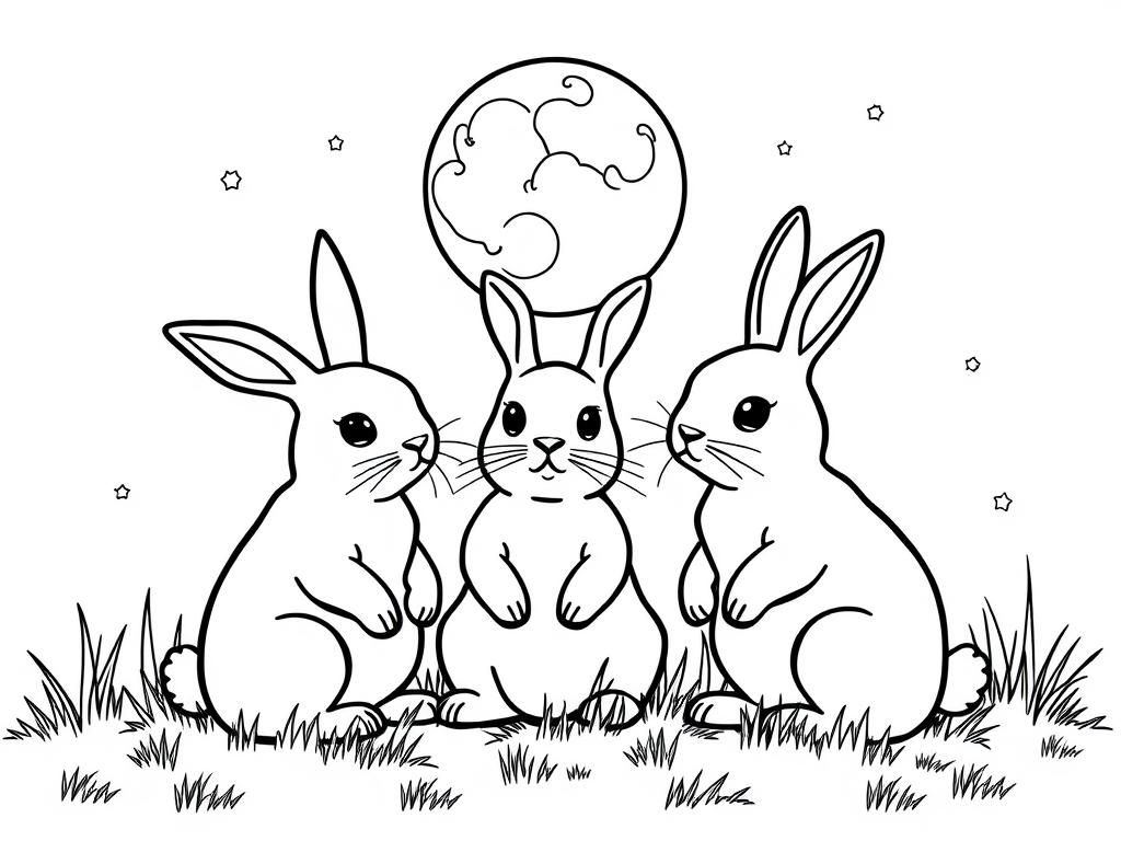 Preview of moon rabbits