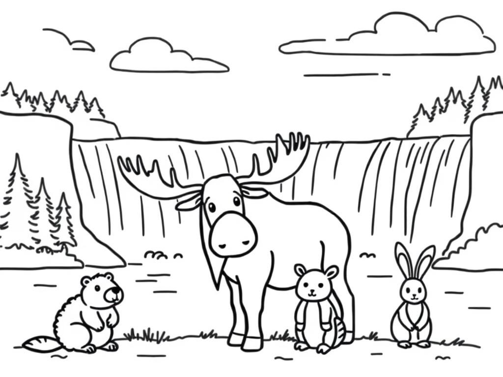 Animals Coloring Page