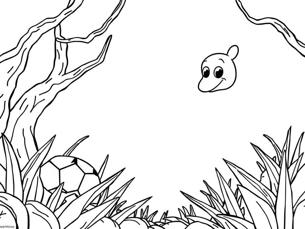 Mouse Coloring Page