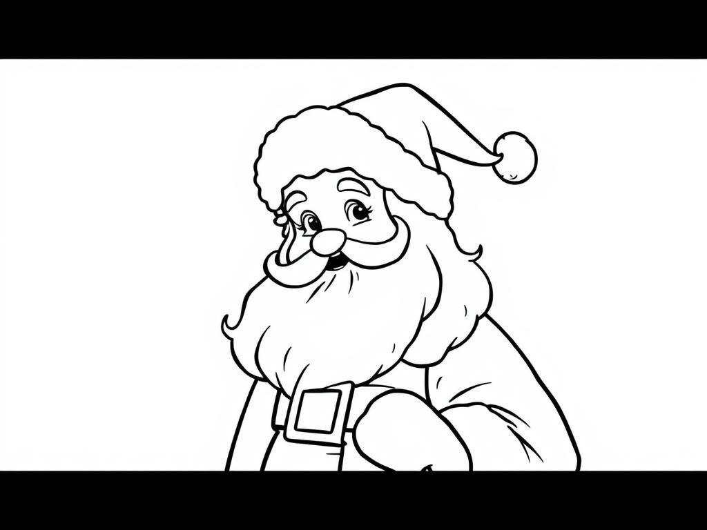 Santa Claus Coloring Page