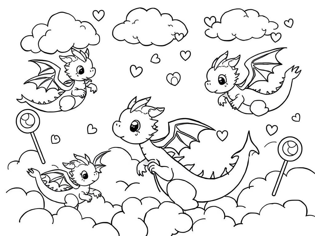 Dragon Coloring Page