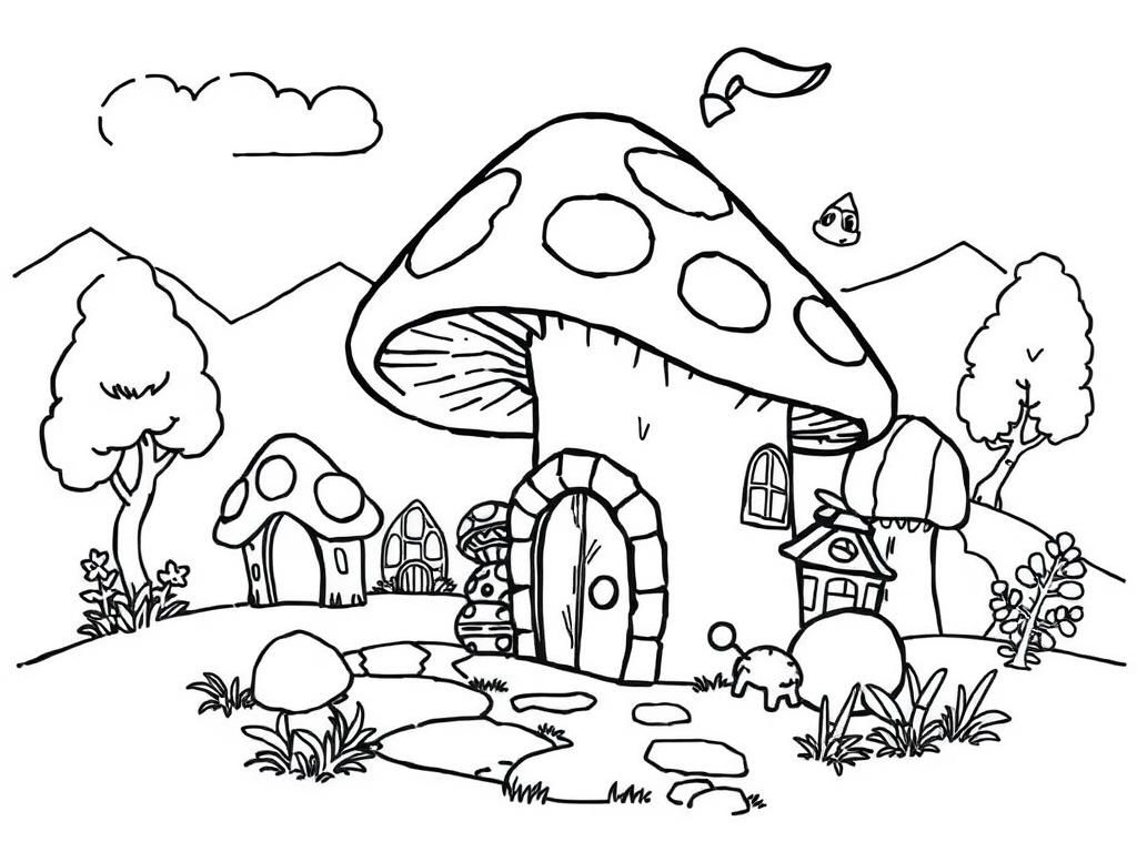 Preview of Mushroom village