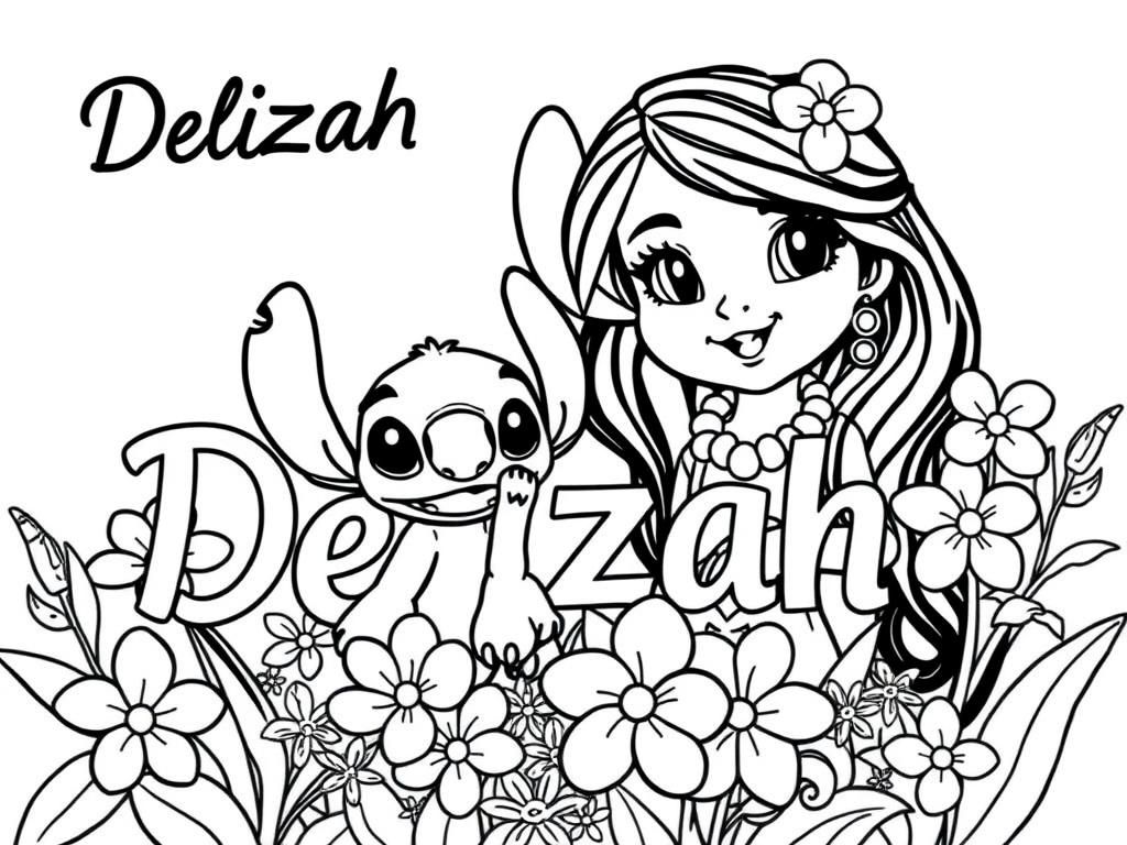 Lilo and Stitch Coloring Page Free Printable Coloring Page Lilo and Stitch Coloring Page Free Printable Coloring Page