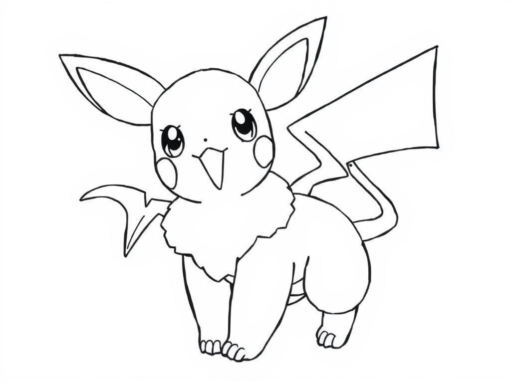 Cartoon Creature Coloring Page