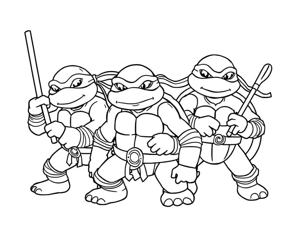 Preview of ninja turtles