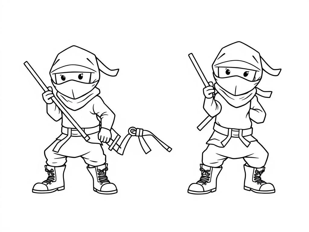 ninjas with boots