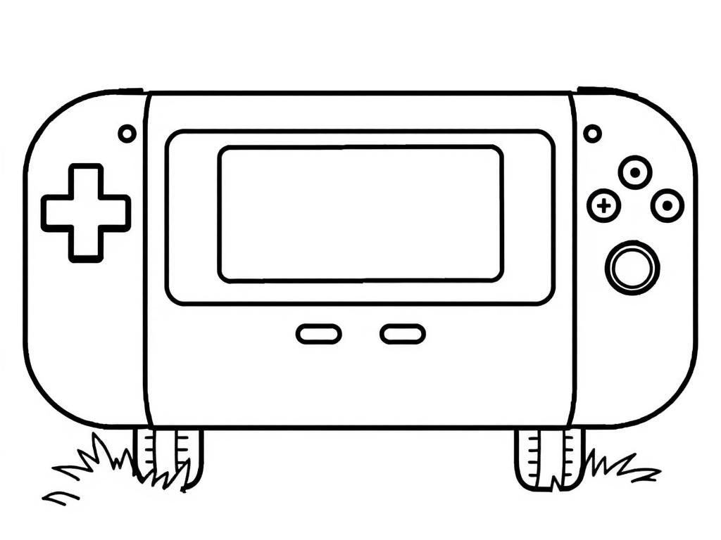 nintendo coloring pages