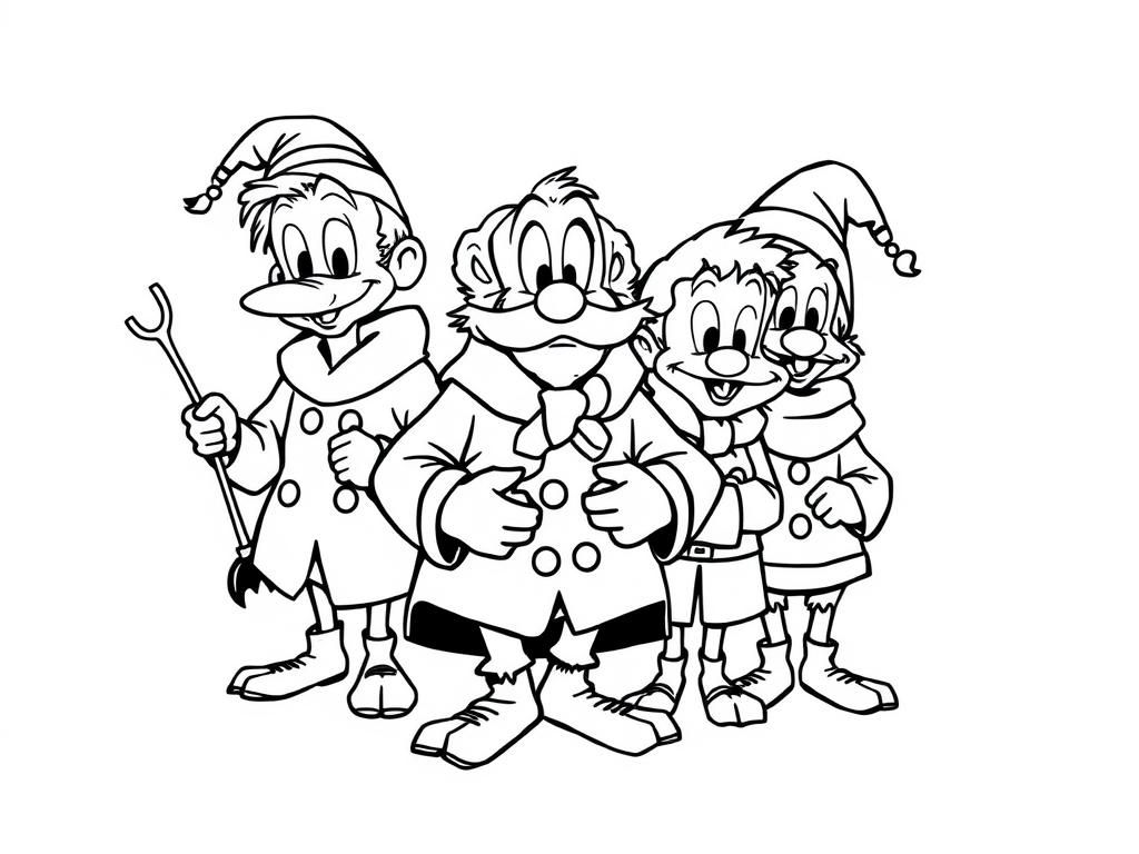 Preview of Oncle scrooge and his nephews