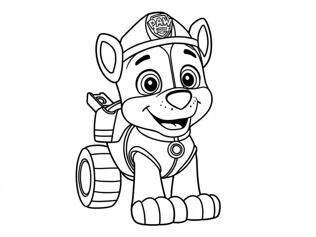 Paw patrol character named Dozer