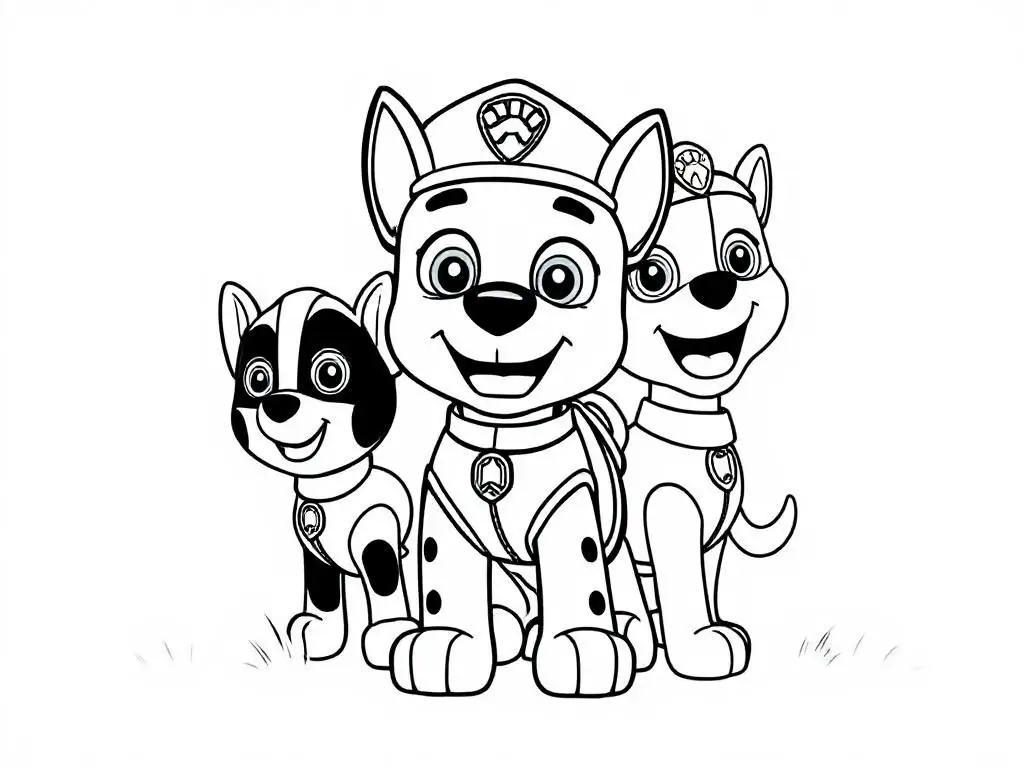 Paw Patrol Coloring Pages