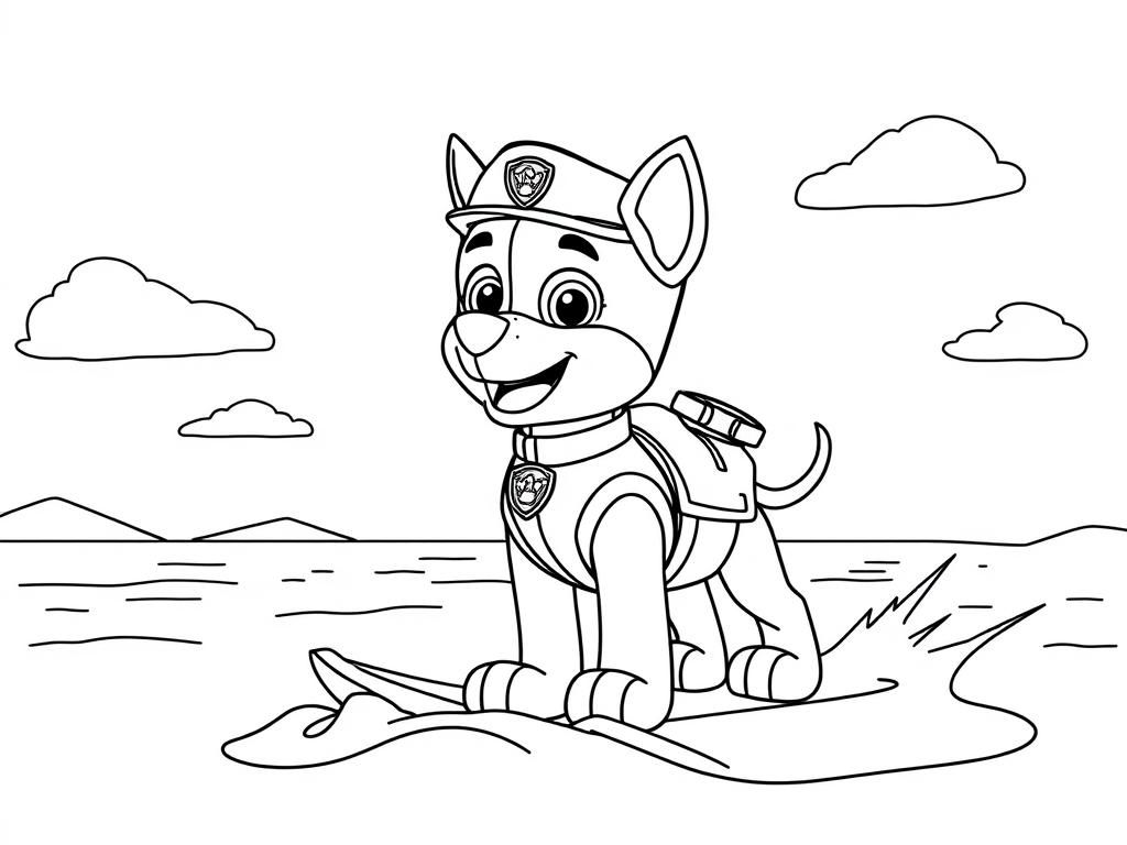 Preview of Paw patrol op de maan